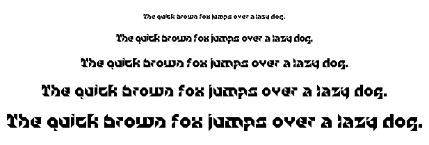 Particulator II font