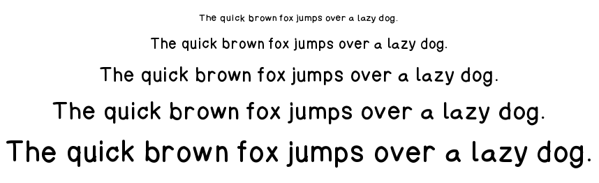 Elementary font