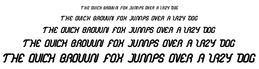 electronic font