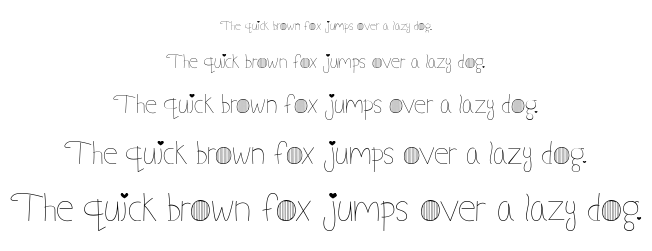 My Font Addiction font