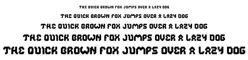 glitch font