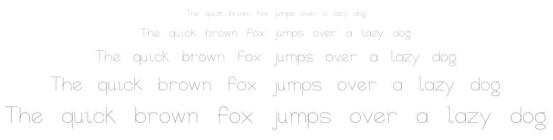 Actual font