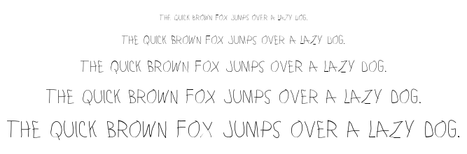 Lamiar font