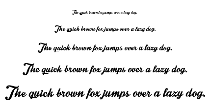 Intrique Script font