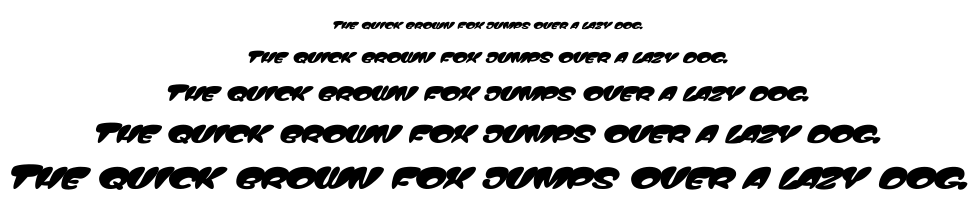 Top Comic font
