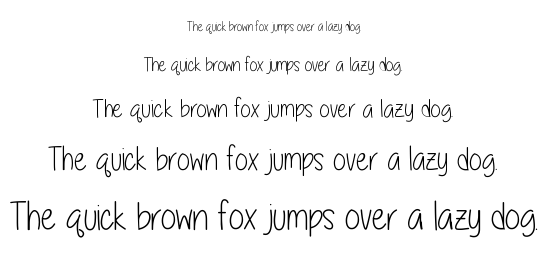 A Little Sunshine font