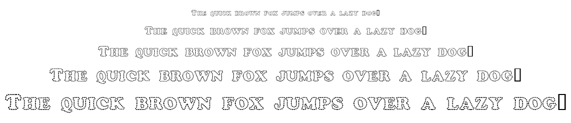 Chubbytrail font