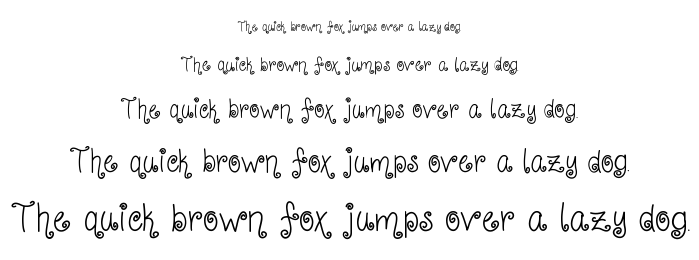 Curly Shirley font