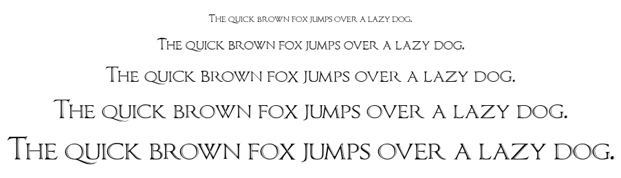 Imperator Bronze font