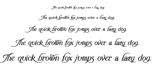 Turbayne font