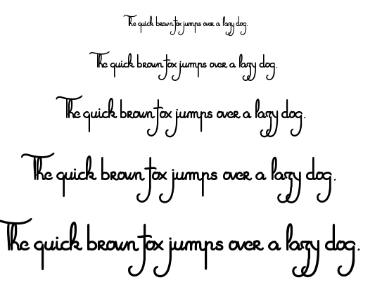 Oa elephantesque font