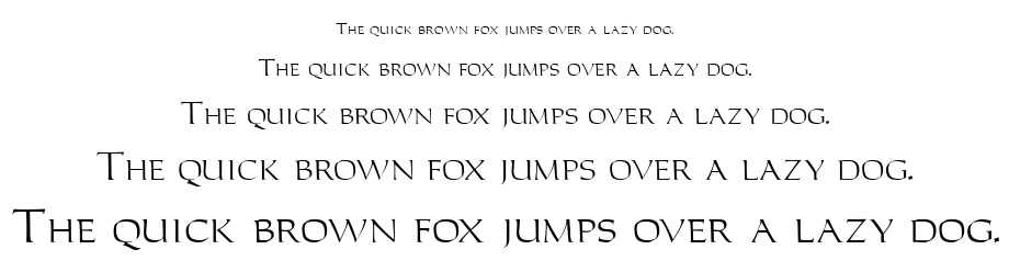 Carleton font