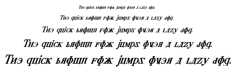 Cyberia font