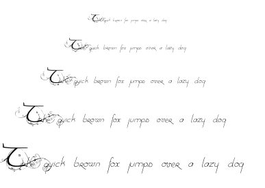 One day before rain font