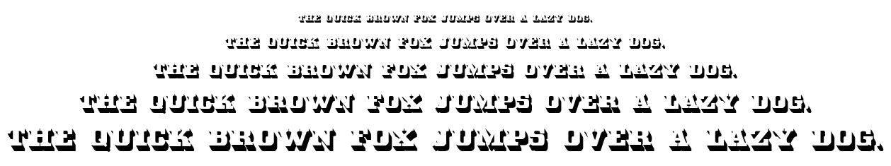 Whitebld font