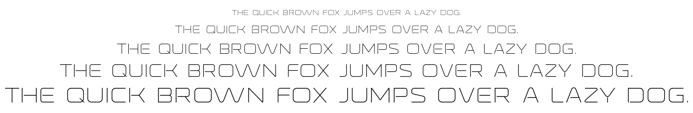 Ronduit Capitals font