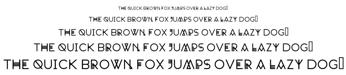 Landscape font