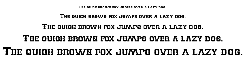 BILLY THE KID font