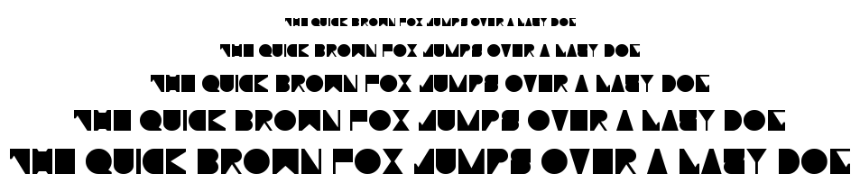 Moiser techno font