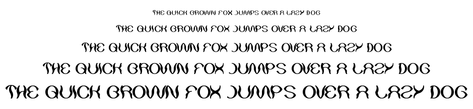 psychedelic font