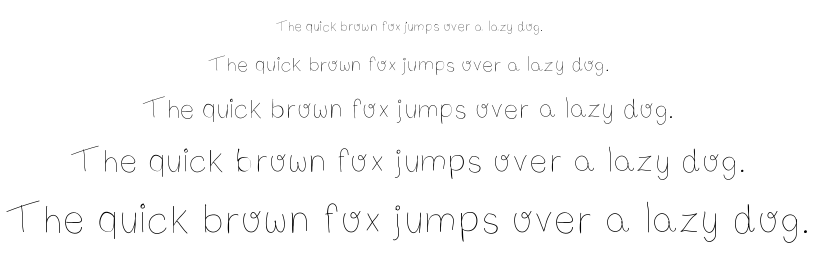 Bibs First Handwrite font