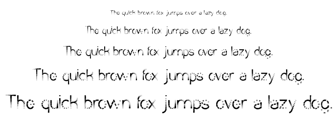 CHASING TAIL font
