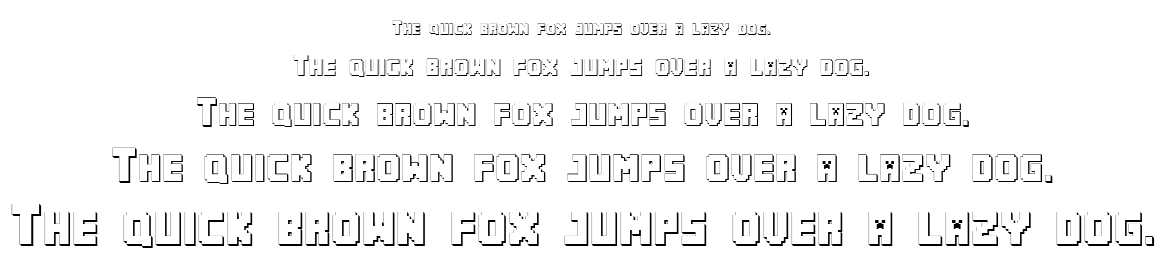 MINECRAFT PE font