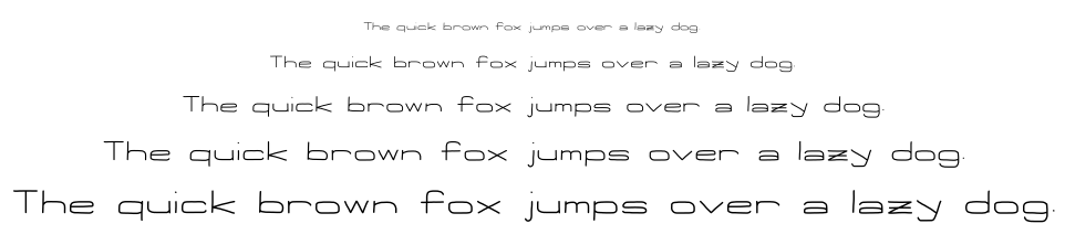 Flattie font
