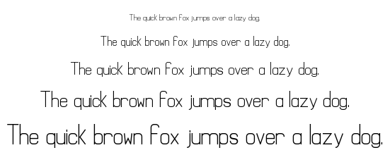 Mathematical font