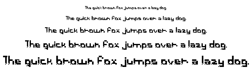 Pixel Breack font
