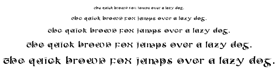 Coileduncial font