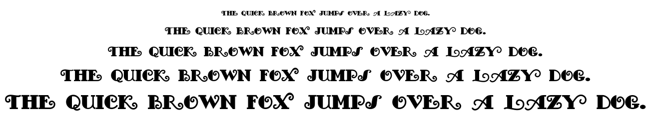 Fancypan font