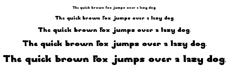 FOREST THING font