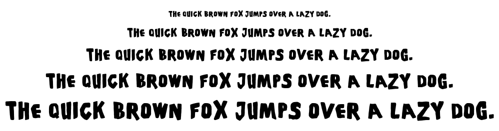 S coffins and ghosts font