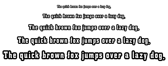 d La Cruz font