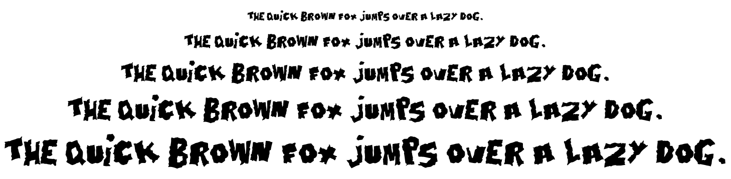 Doonga font