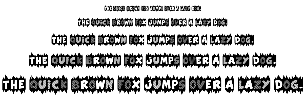 Extra sales font