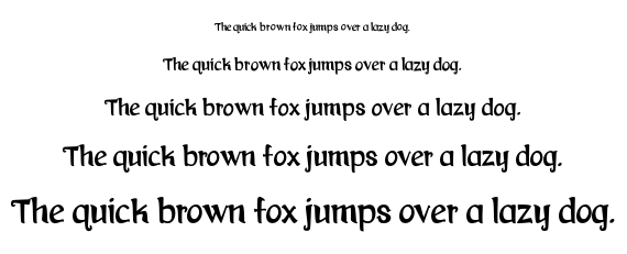 Faerytale woods font