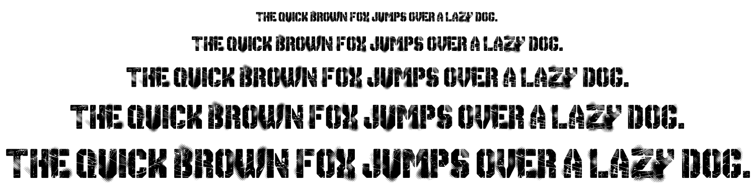 Gimme danger font