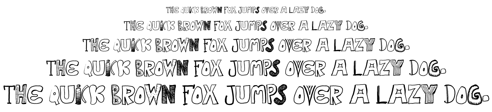 Home mad popsters font