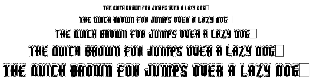 Merry xmas font