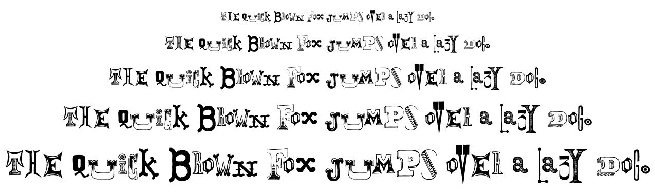 Moneygoround font