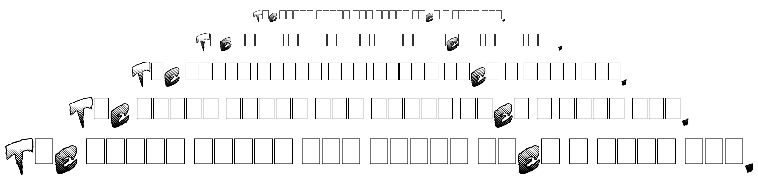 Mystery font