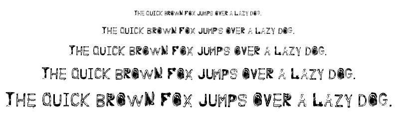 Nine feet under font