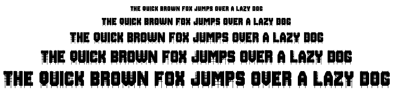 On the tops font