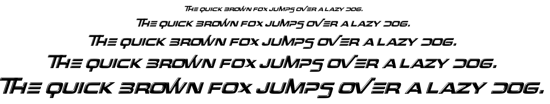 Over there font
