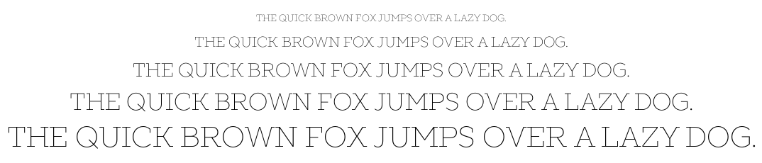 Slabs font