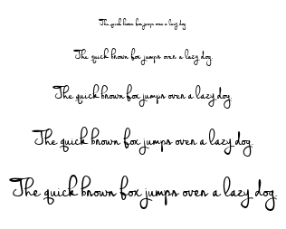 Wedding chardonnay font