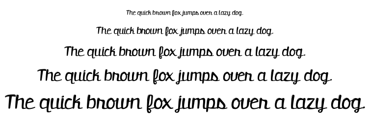 Retrofitted font