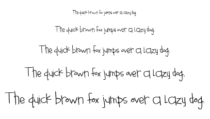 Something Blue font